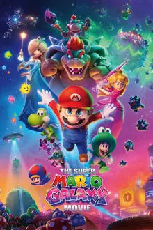 Affiche du film The Super Mario Galaxy Movie, disponible à la demande sur Iron IPTV